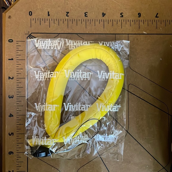 Yellow Overture Camera Strap Strap and Key Ring - Picture 3 of 4